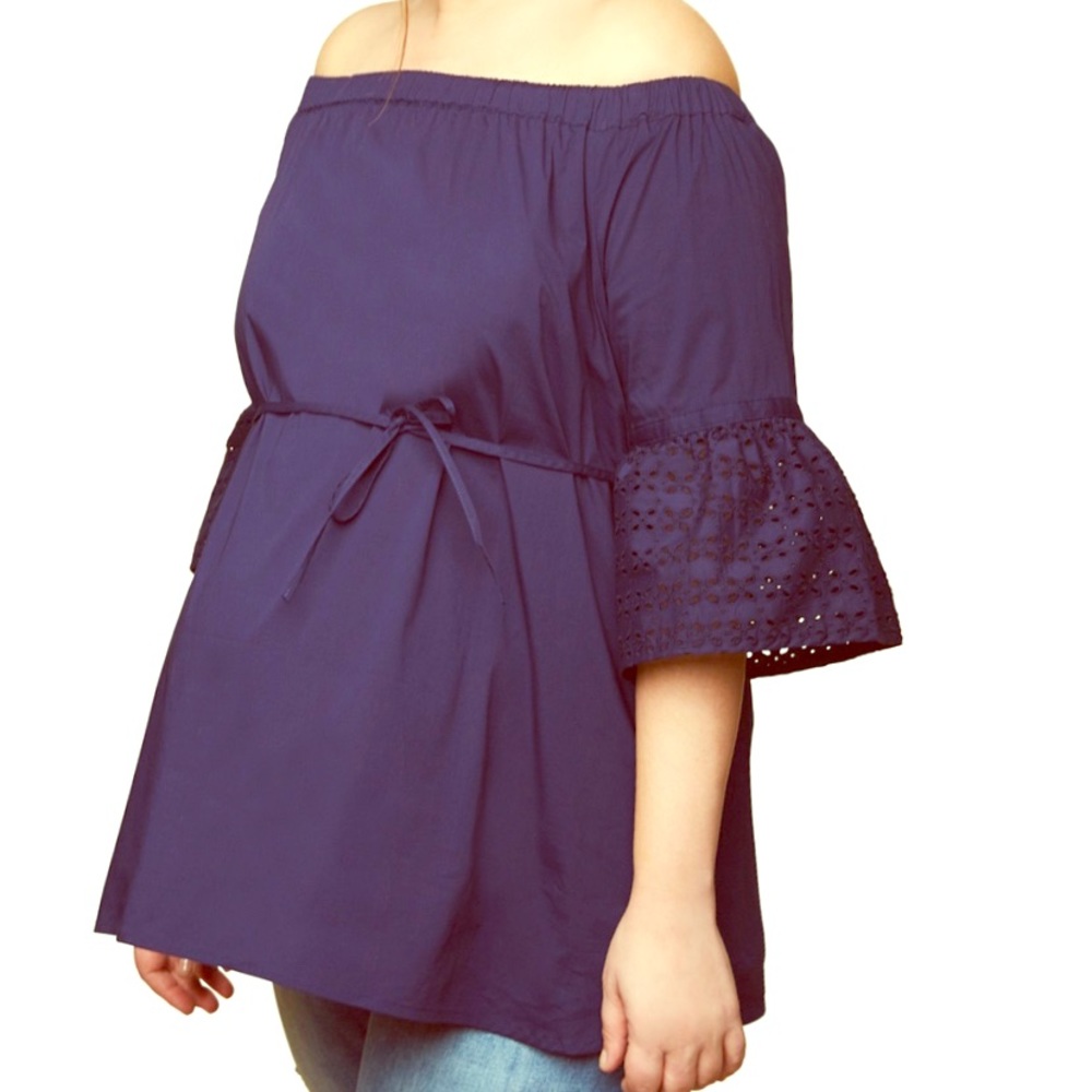 Motherhood maternity off the shoulder top
